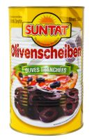 Schwarze Olivenscheiben 3x5kg