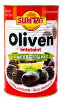 Oliven entsteint, geschwrzt 3x5kg, Dose