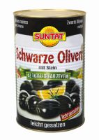 Schwarz Oliven m. Stein 3x5kg (90-100) Dose